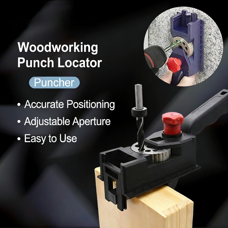 Home Improvement Guide - Adjustable Woodworking Drill Locator Multi-Angle Drill