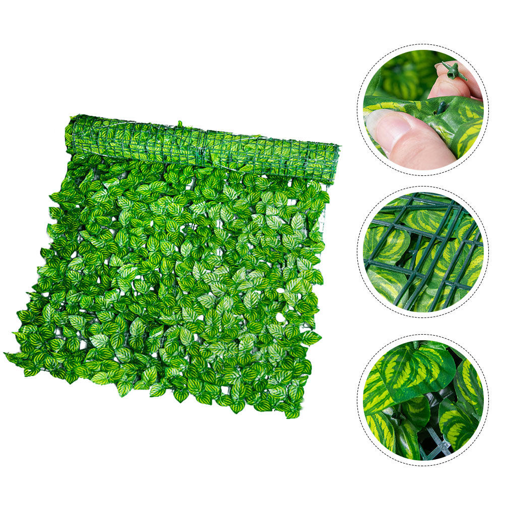 Home Improvement Fence - 1pc Decor Net with Simulated Leaves