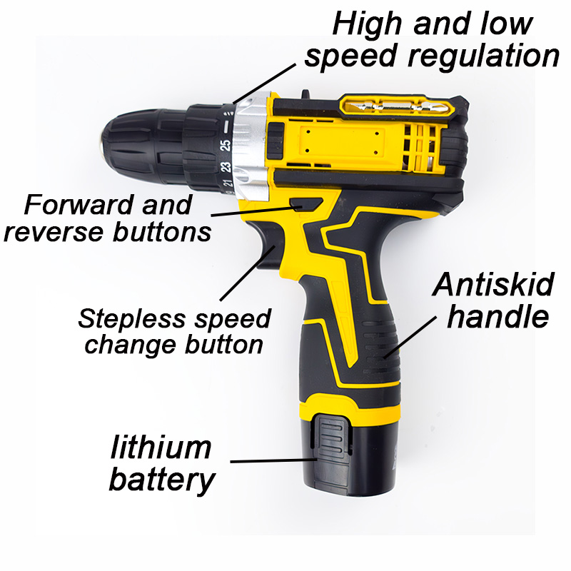 Electric Drill Set Handheld Sc - огляд і ціна Home Improvement Retail