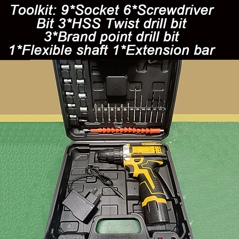 Electric Drill Set Handheld Sc - огляд і ціна Home Improvement Retail