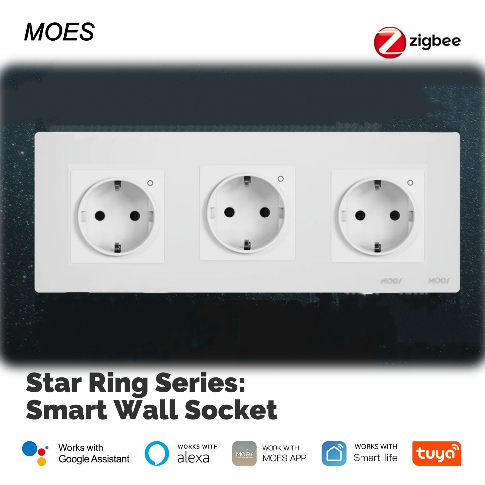 MOES Tuya ZigBee Star Ring Ser - огляд і ціна Home Improvement Outlet