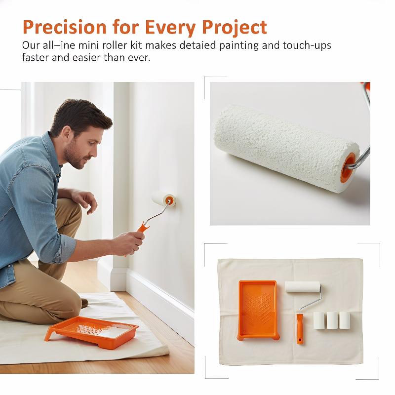 6Pcs Foam Paint Roller Kit 2 I - огляд і ціна Home Improvement Retail