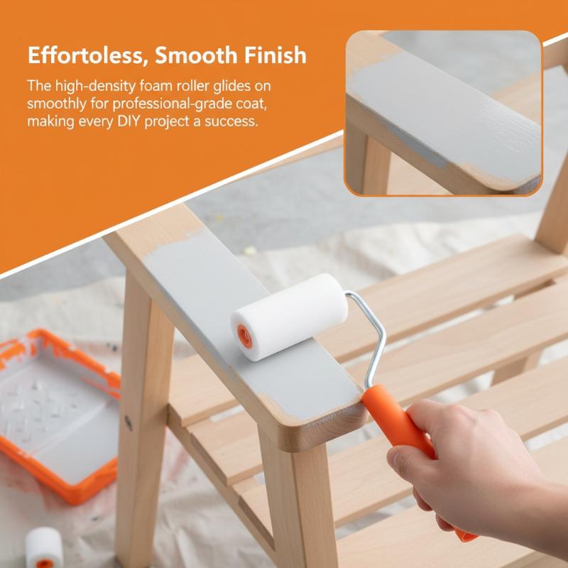 6Pcs Foam Paint Roller Kit 2 I - огляд і ціна Home Improvement Retail