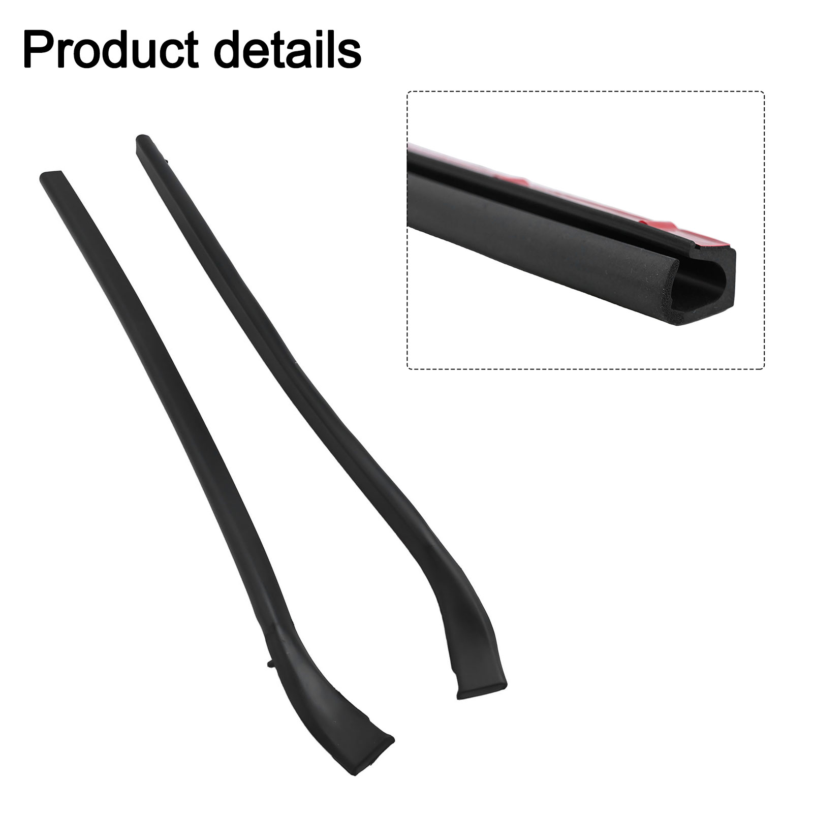 Car 1 Pair Door Weather Seal S - огляд і ціна Door Weather Strip
