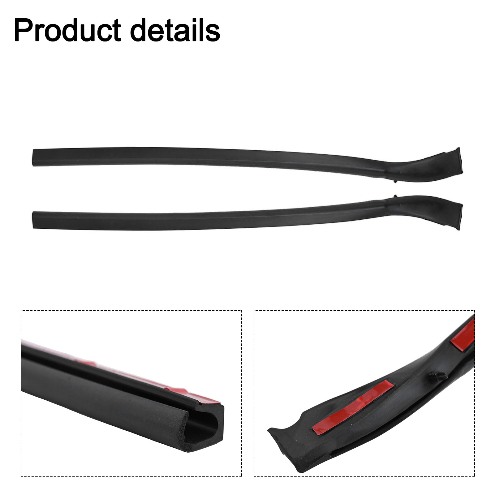 Car 1 Pair Door Weather Seal S - огляд і ціна Door Weather Strip
