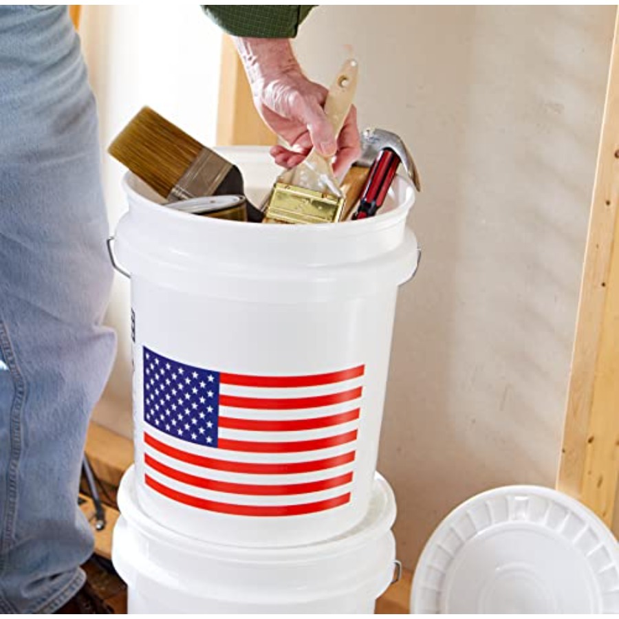 5 Gallon Heavy Duty Plastic Bu - огляд і ціна Home Improvement Jobs