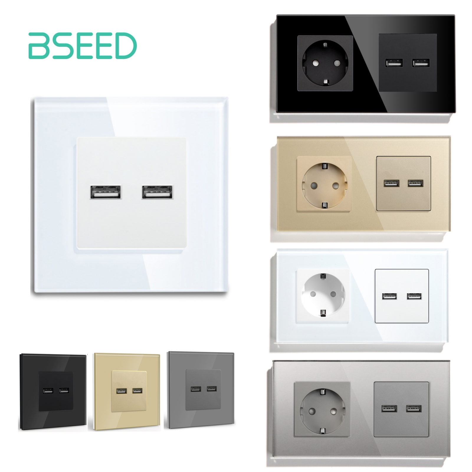 Bseed Wall Power Socket Switch - огляд і ціна Home Improvement Outlet