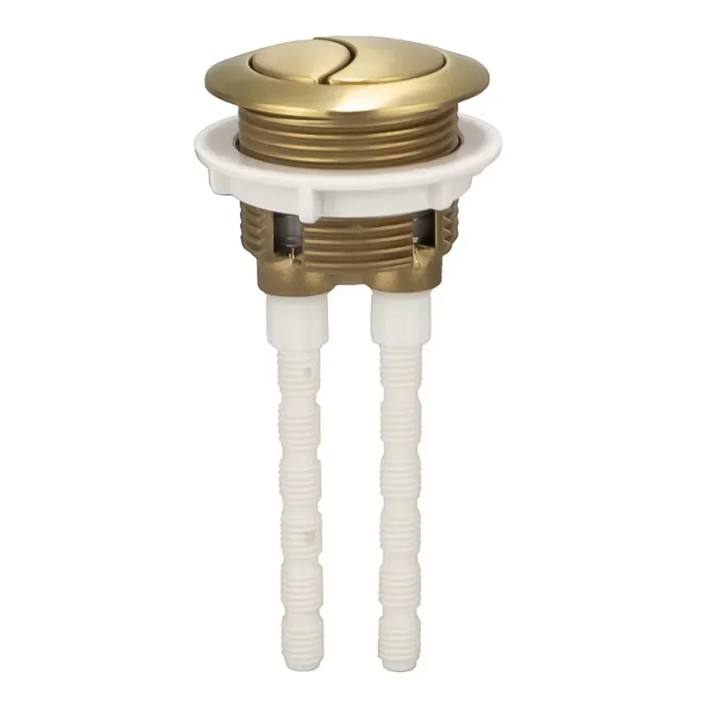 1pcs 38mm Brushed Brass Gold T - огляд і ціна Toilet Flush Valve