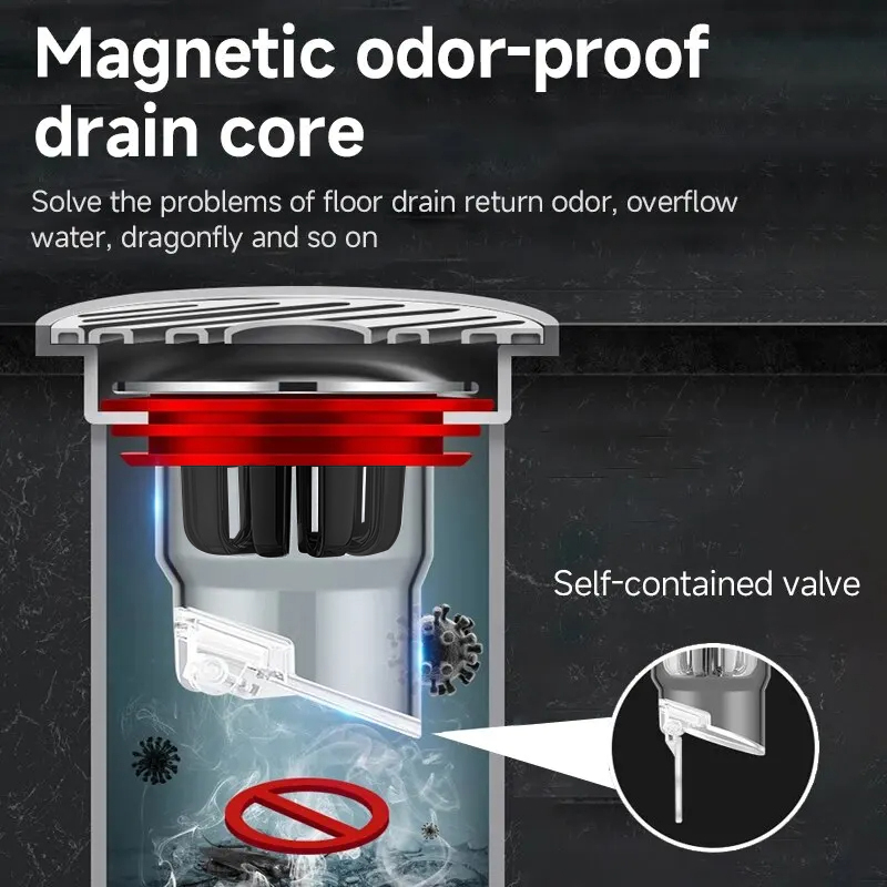 Odor Proof Floor Drain Valve S - огляд і ціна Toilet Flush Valve