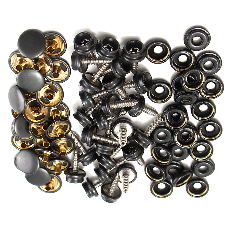 75pcs/set Snap Fastener Button - огляд і ціна Home Improvement Retail