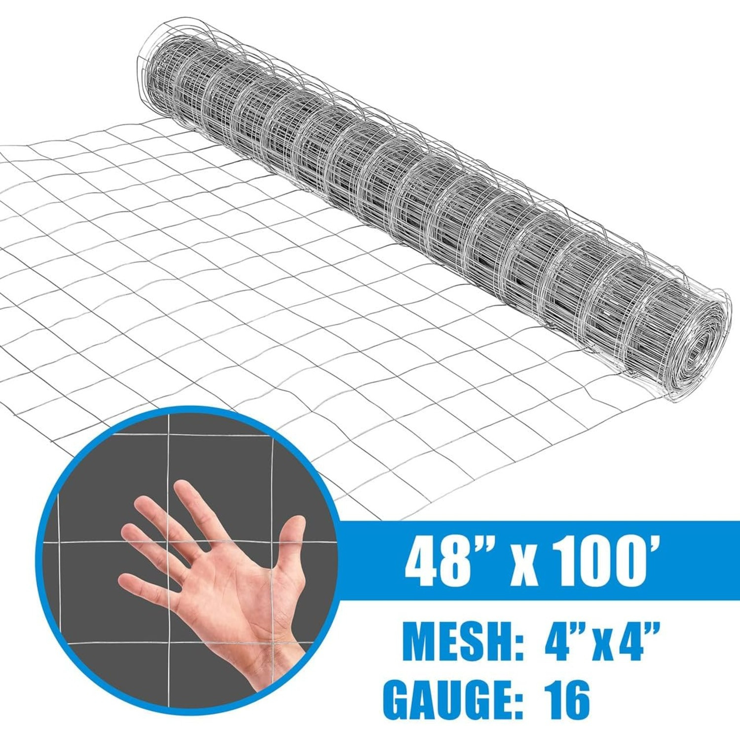 CAPHAUS 16 Gauge Galvanized We - огляд і ціна Home Improvement Fence
