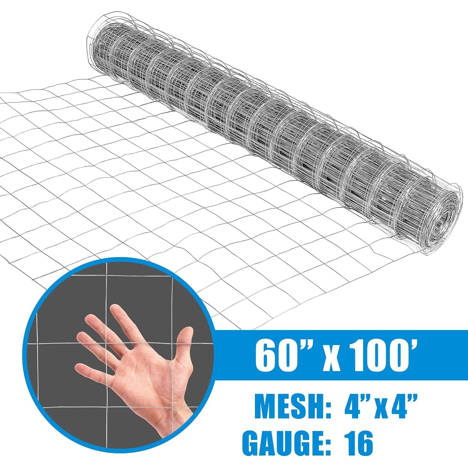 CAPHAUS 16 Gauge Galvanized We - огляд і ціна Home Improvement Fence