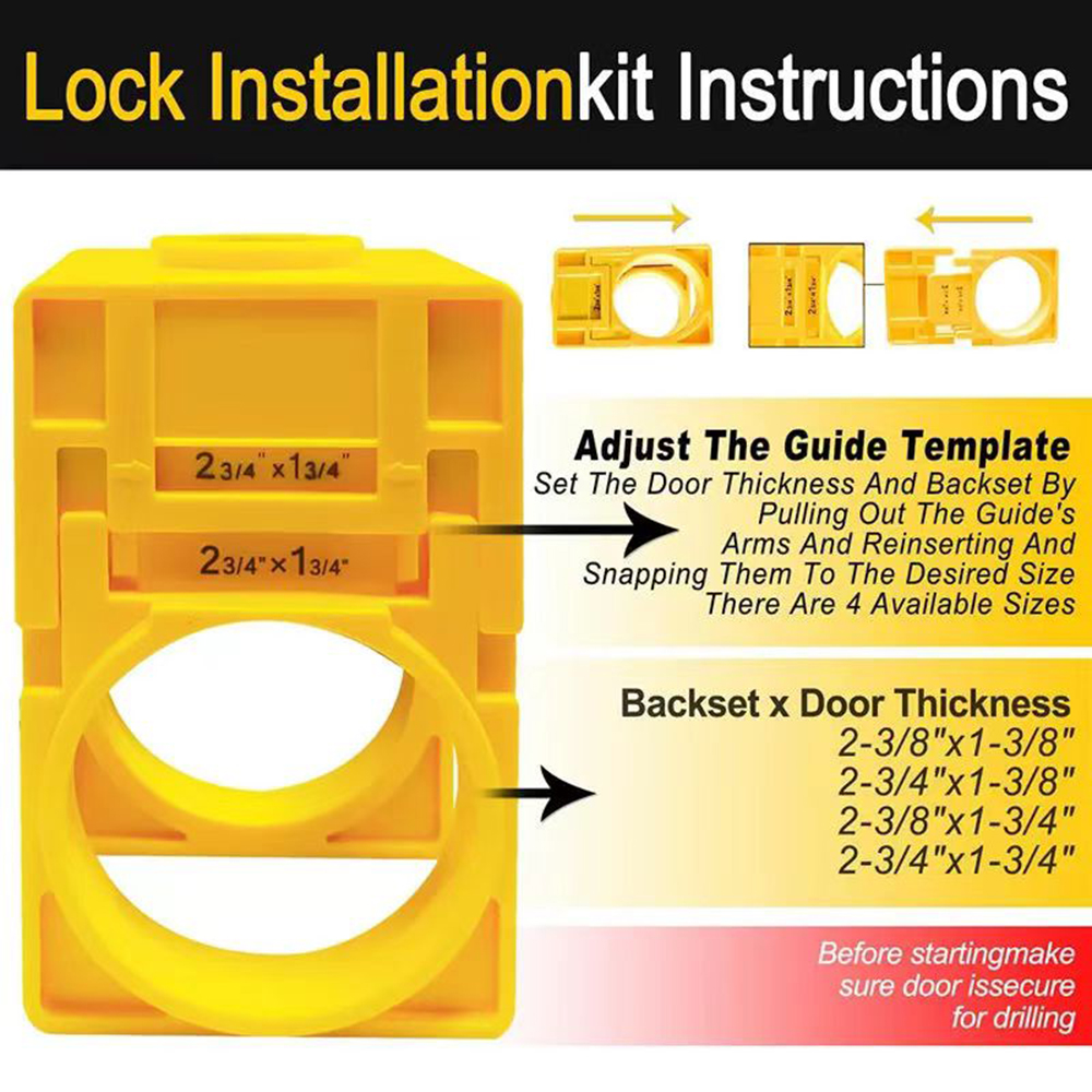 Professional 35mm Door Lock In - огляд і ціна Home Improvement Guide