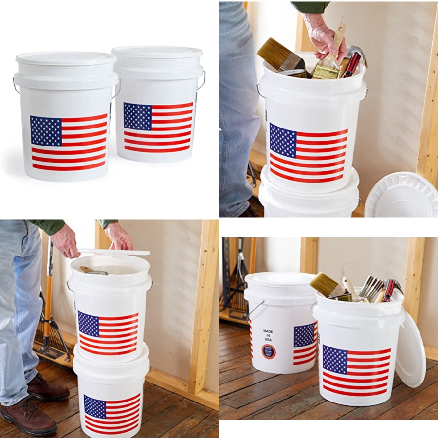5 Gallon Bucket, Heavy Duty Pl - огляд і ціна Home Improvement Jobs