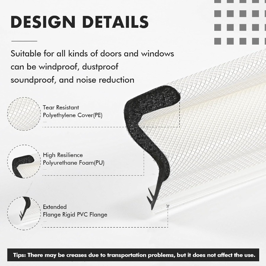 VShaped Foam Kerf Weather Stri - огляд і ціна Door Weather Strip
