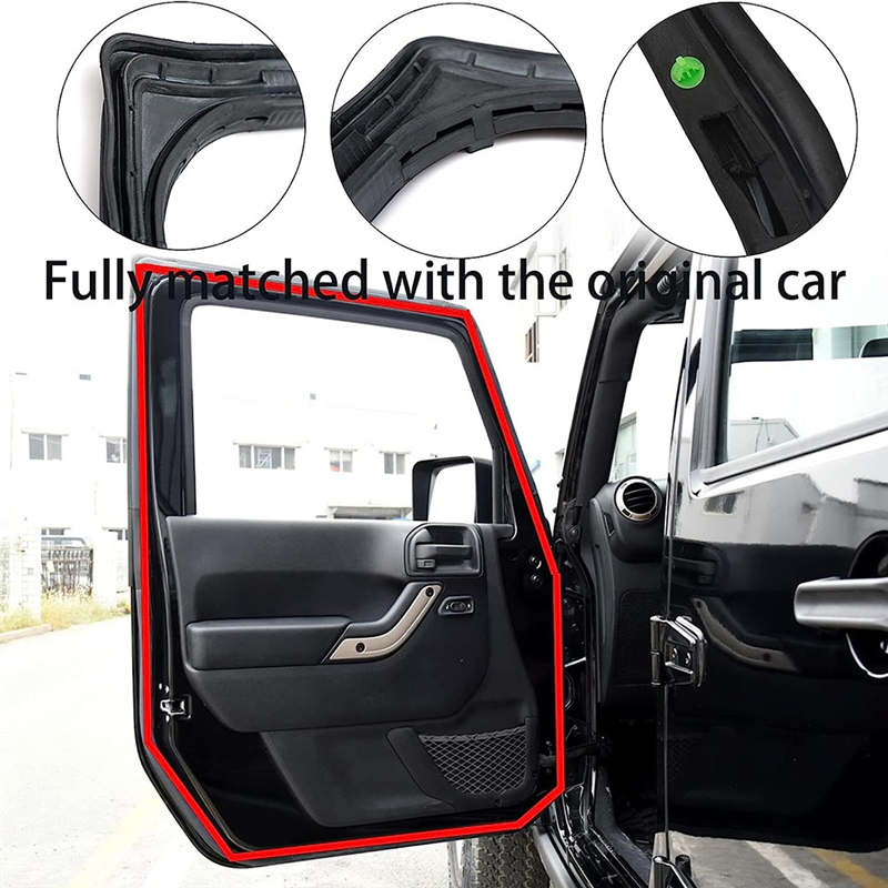 1Pair Front Door Seal Trim Kit - огляд і ціна Door Weather Strip