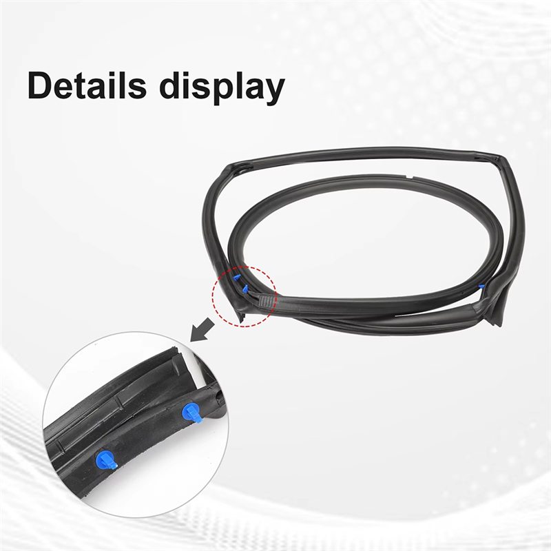 1Pair Front Door Seal Trim Kit - огляд і ціна Door Weather Strip