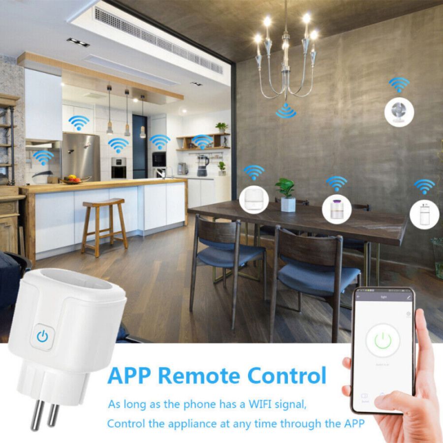 For Tuya Zigbee Smart Plug EU  - огляд і ціна Home Improvement Outlet